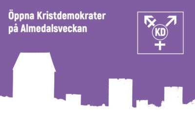 Öppna Kristdemokrater på Almedalsveckan